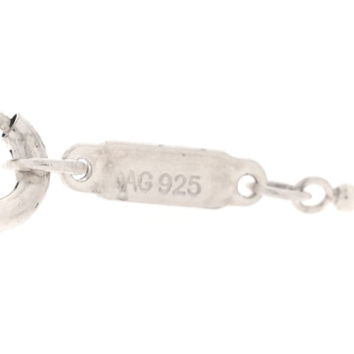Sterling Silver Letter M Disc Pendant Necklace