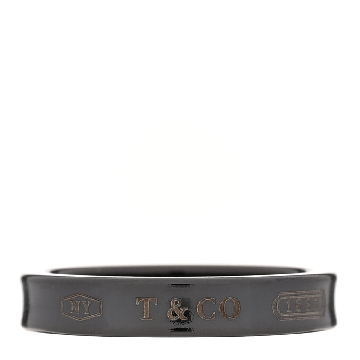 Titanium 1837 Narrow Band Ring 56 7.5