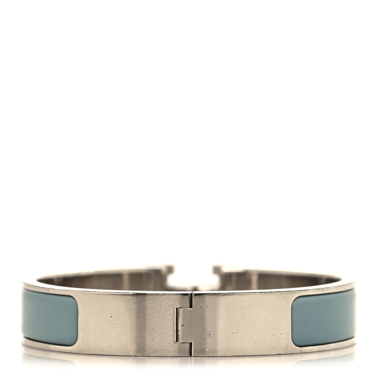 Enamel Narrow Clic Clac H Bracelet PM Gris Orage