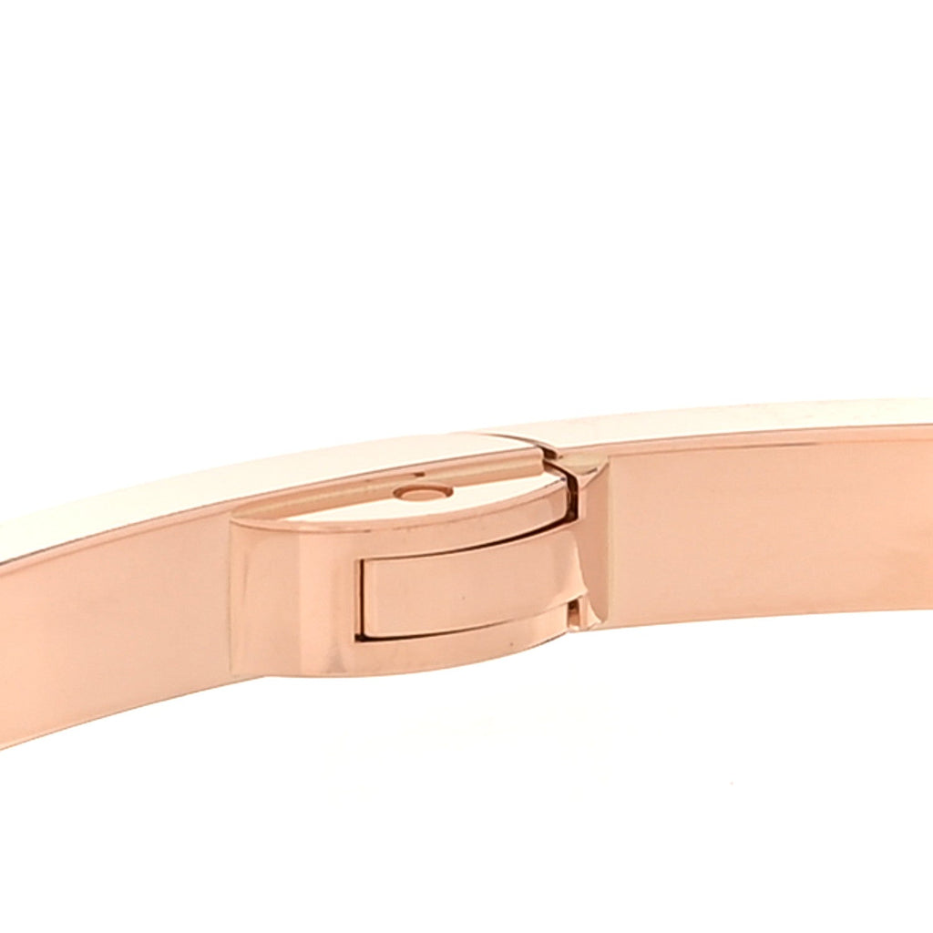 18K Pink Gold Small LOVE Bracelet 19