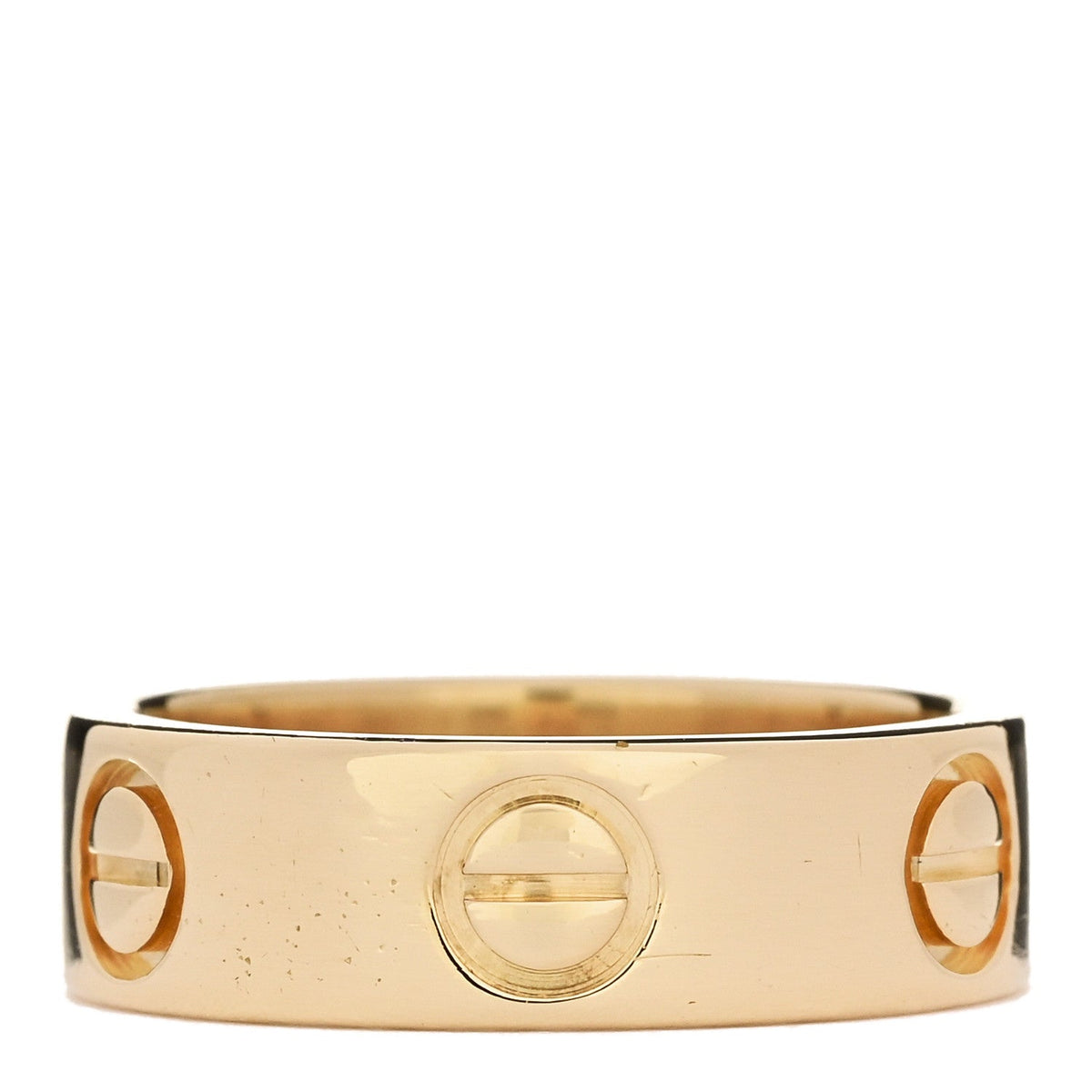 18K Yellow Gold 5.5mm LOVE Ring 49 4.75