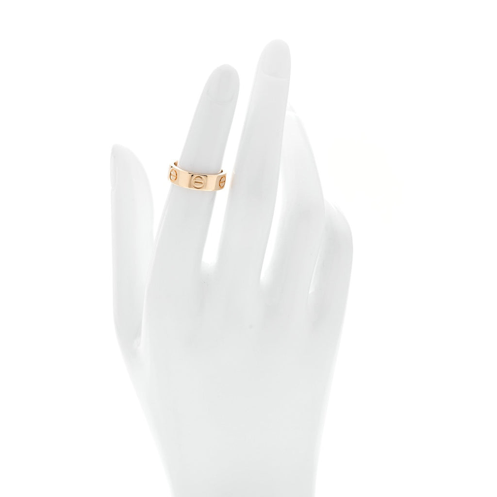 18K Yellow Gold 5.5mm LOVE Ring 49 4.75