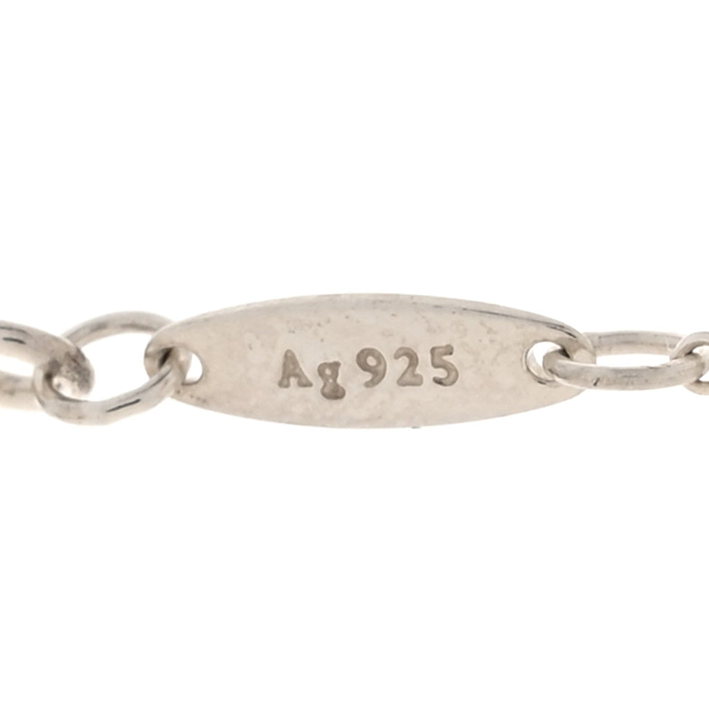 Platinum Elsa Peretti Zodiac Virgo Pendant Necklace