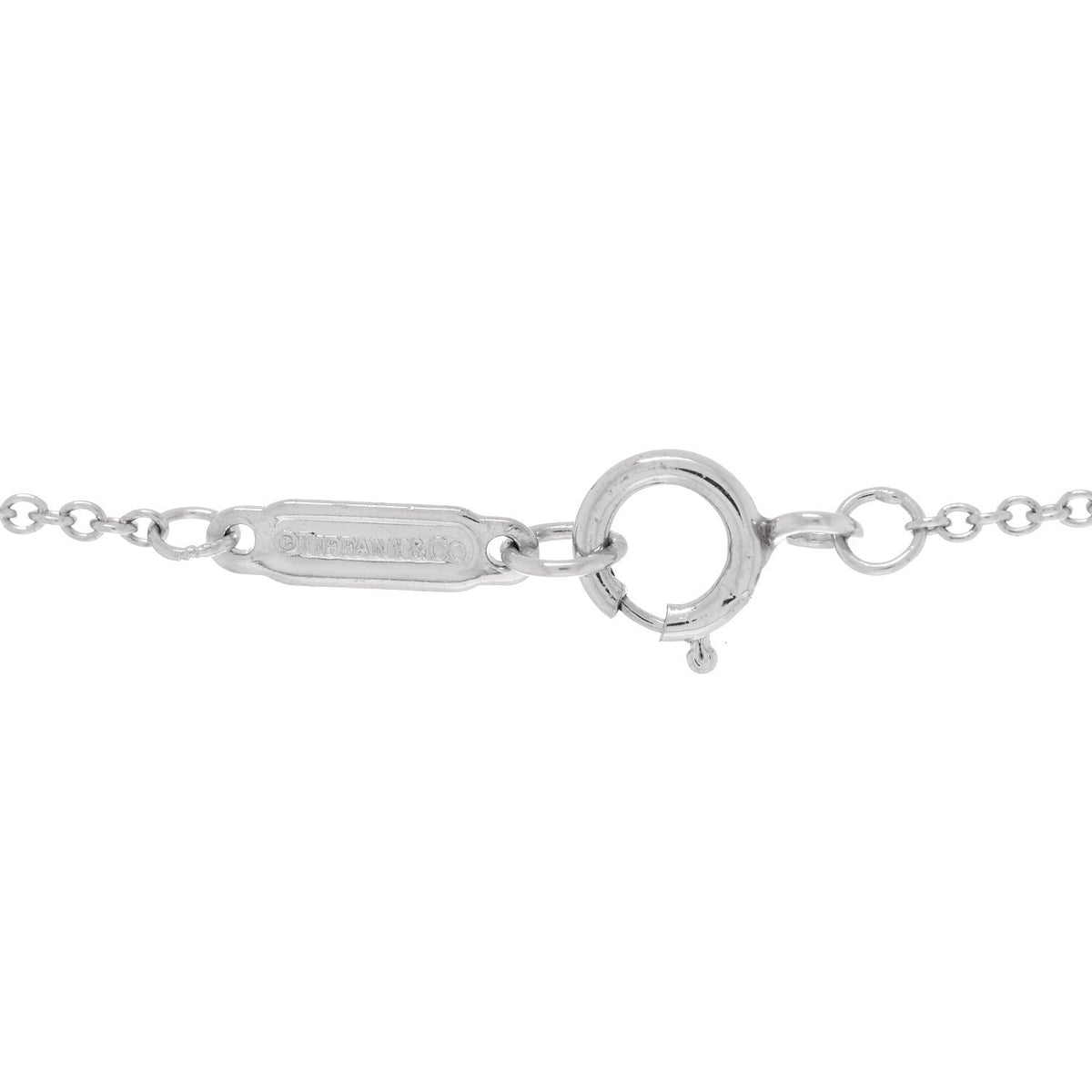 Platinum Diamond Large Cross Pendant Necklace