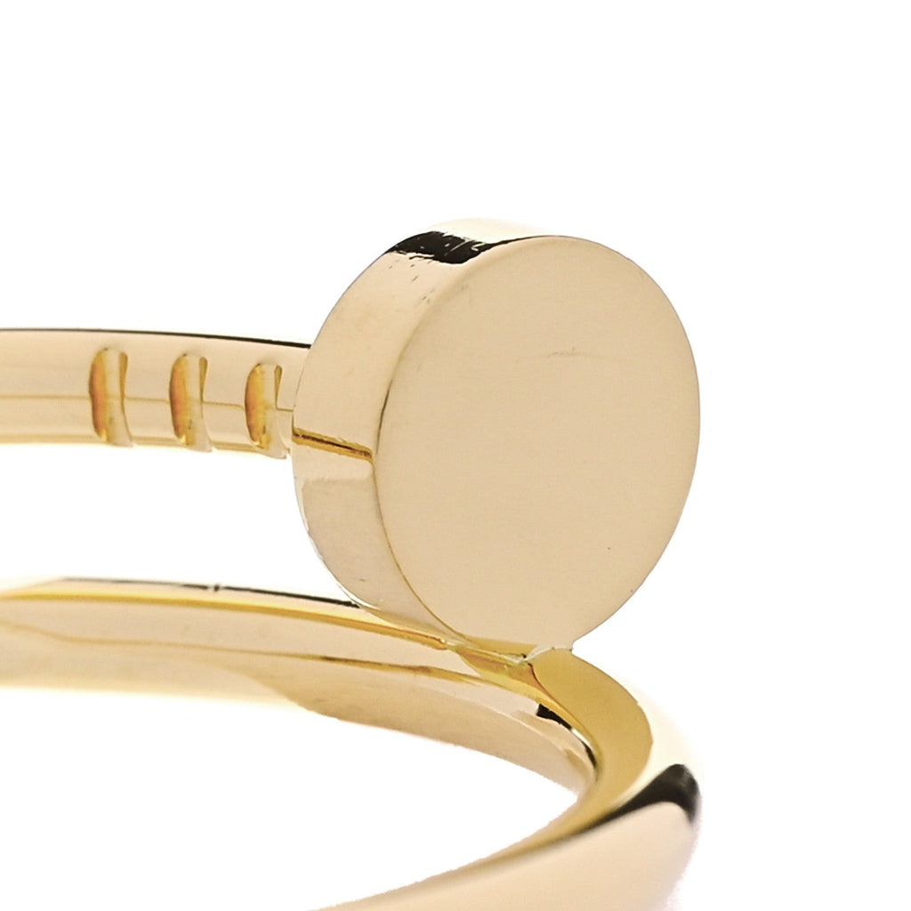 18K Yellow Gold Small Juste Un Clou Ring 62 10
