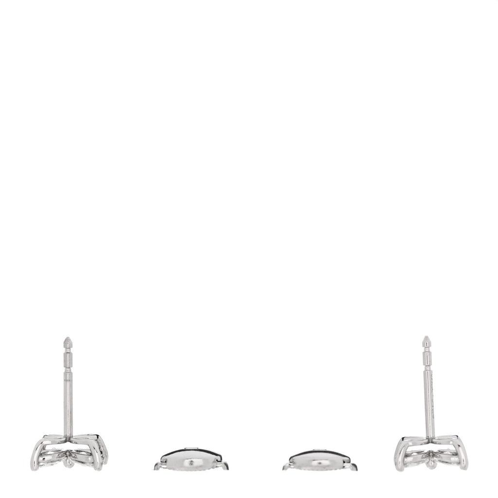 Platinum Diamond .92ct Medium Victoria Earrings