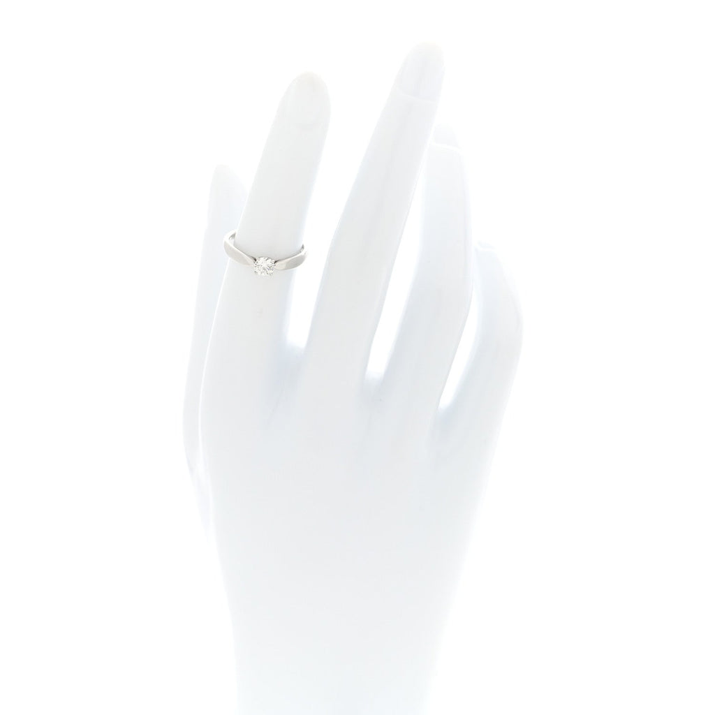 Platinum Diamond .30ct Harmony Solitaire Engagement Ring 49 5