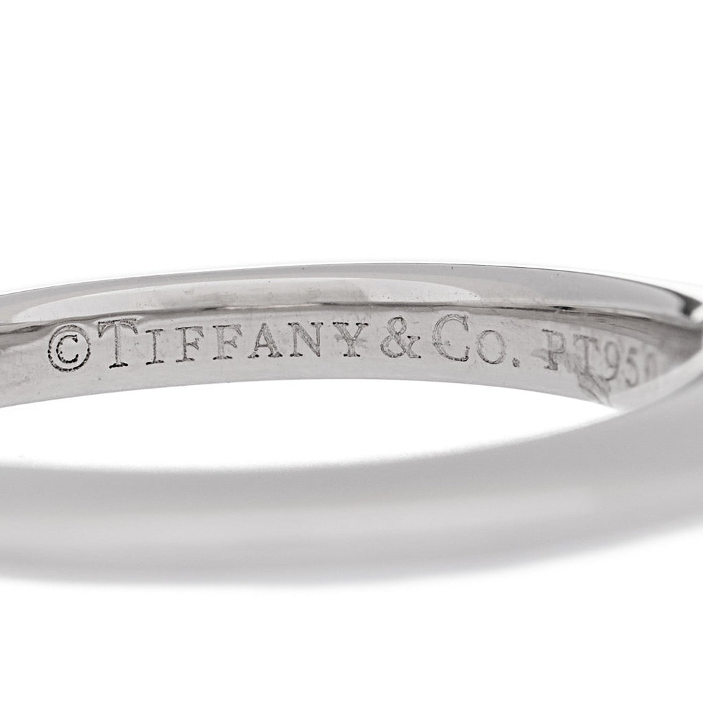 Platinum Diamond .41ct Solitaire Engagement Ring 46 3.75