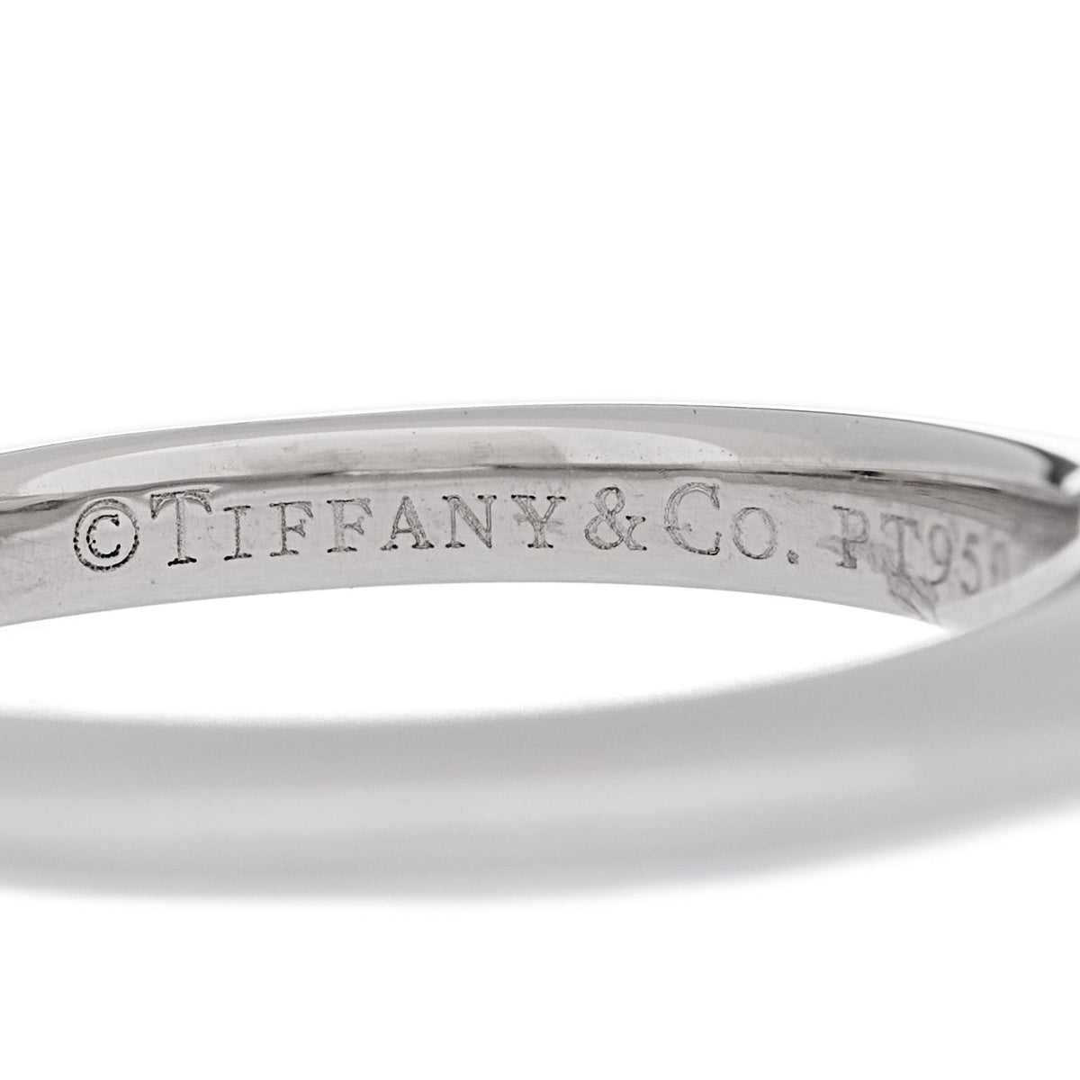 Platinum Diamond .41ct Solitaire Engagement Ring 46 3.75