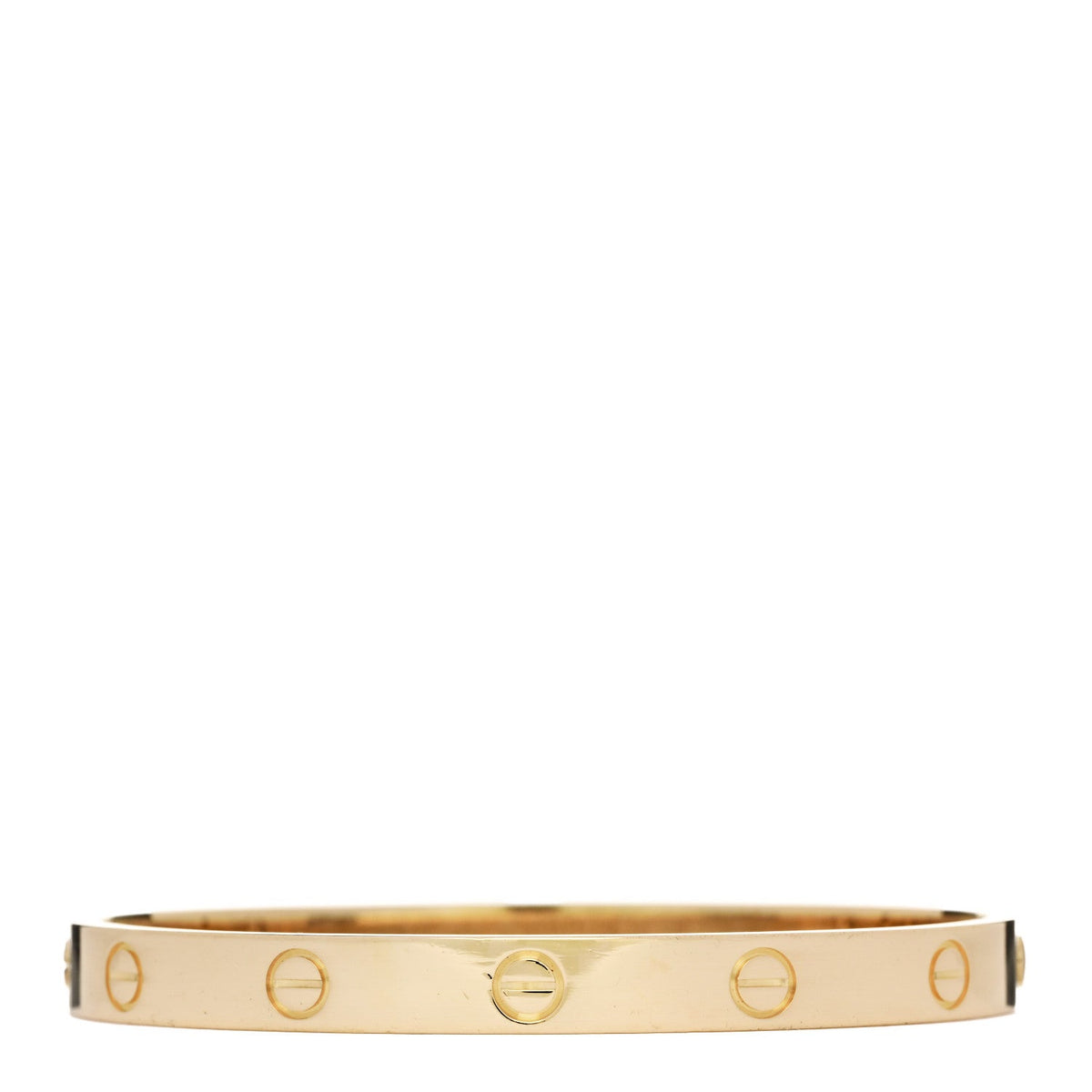 18K Yellow Gold LOVE Bracelet 17