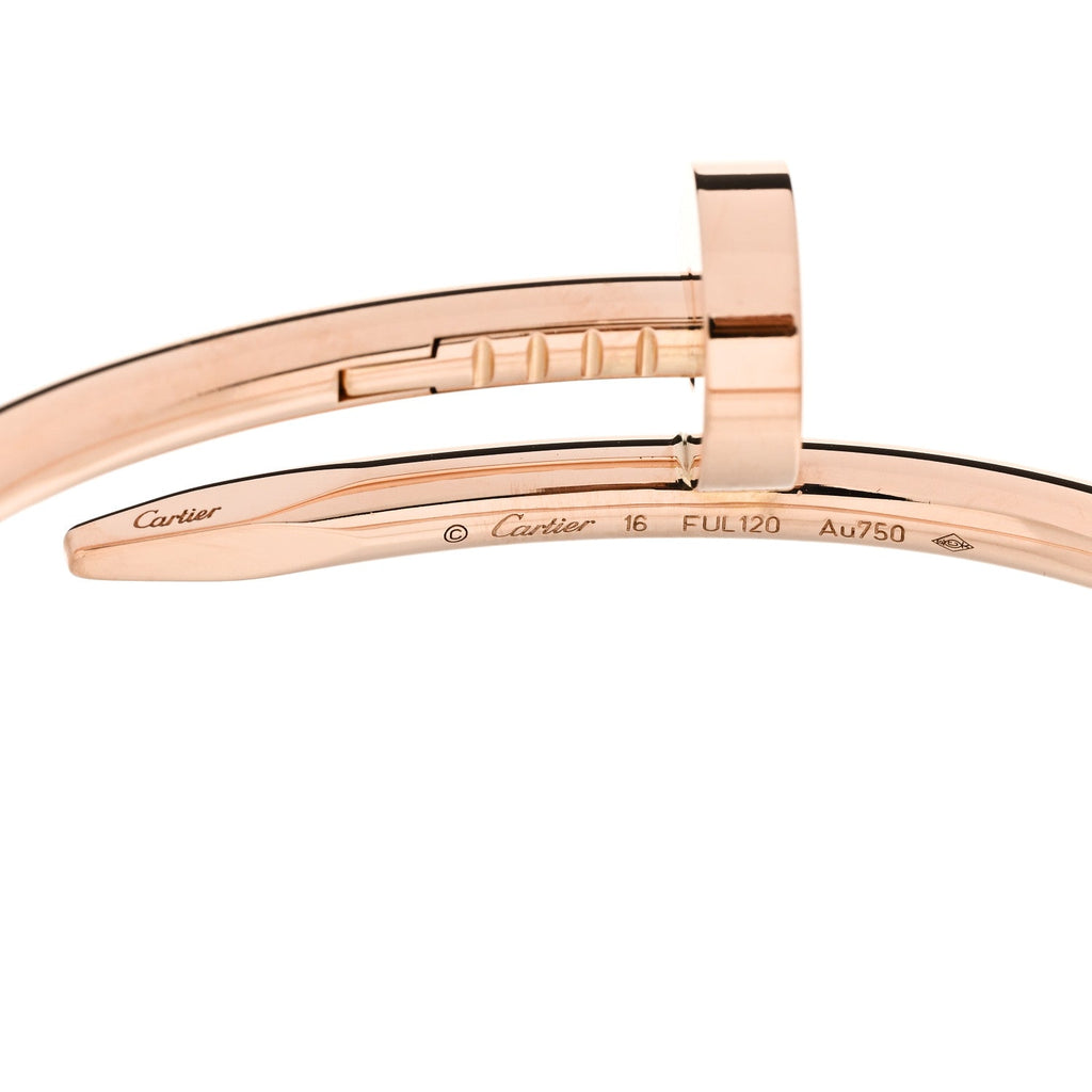 18K Pink Gold Juste Un Clou Bracelet 16