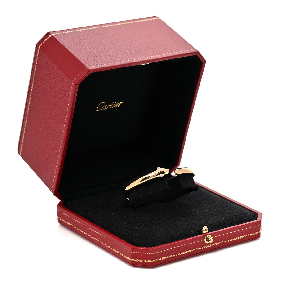 18K Yellow Gold Tsavorite Black Onyx Panthere De Cartier Bracelet 15