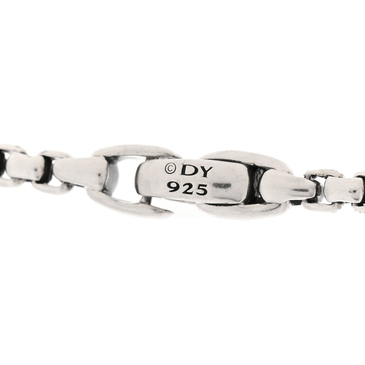 Sterling Silver Black Diamond Streamline Cross Station Necklace 26"