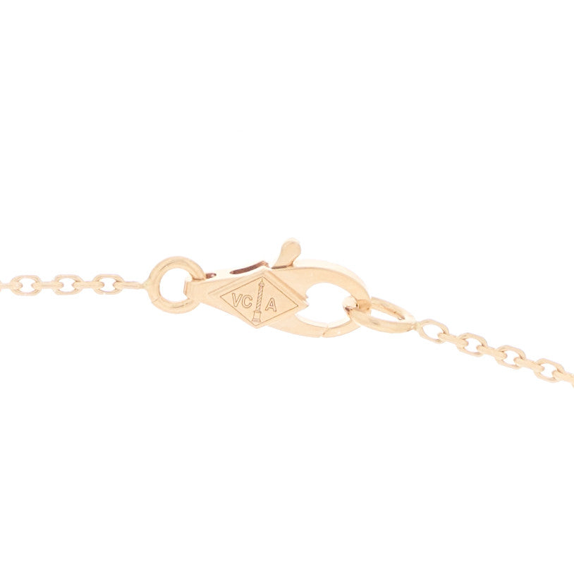 18K Rose Gold Sweet Alhambra Pendant Necklace