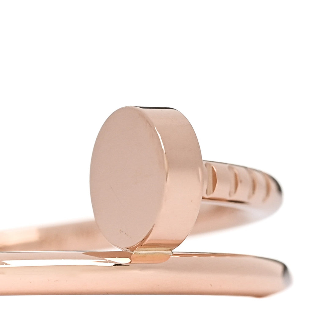 18K Pink Gold Small Juste Un Clou Ring 55 7.25