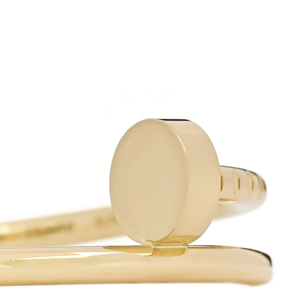 18K Yellow Gold Small Juste Un Clou Ring 54 7