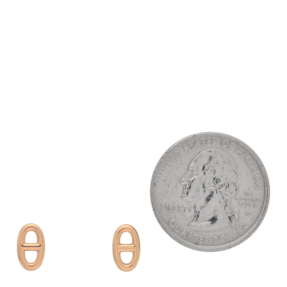 18K Rose Gold TPM Farandole Stud Earrings
