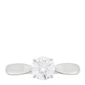 Platinum Diamond .71ct Solitaire Engagement Ring 49 5