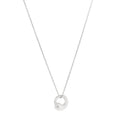 Sterling Silver 12mm Elsa Peretti Eternal Circle Pendant Necklace