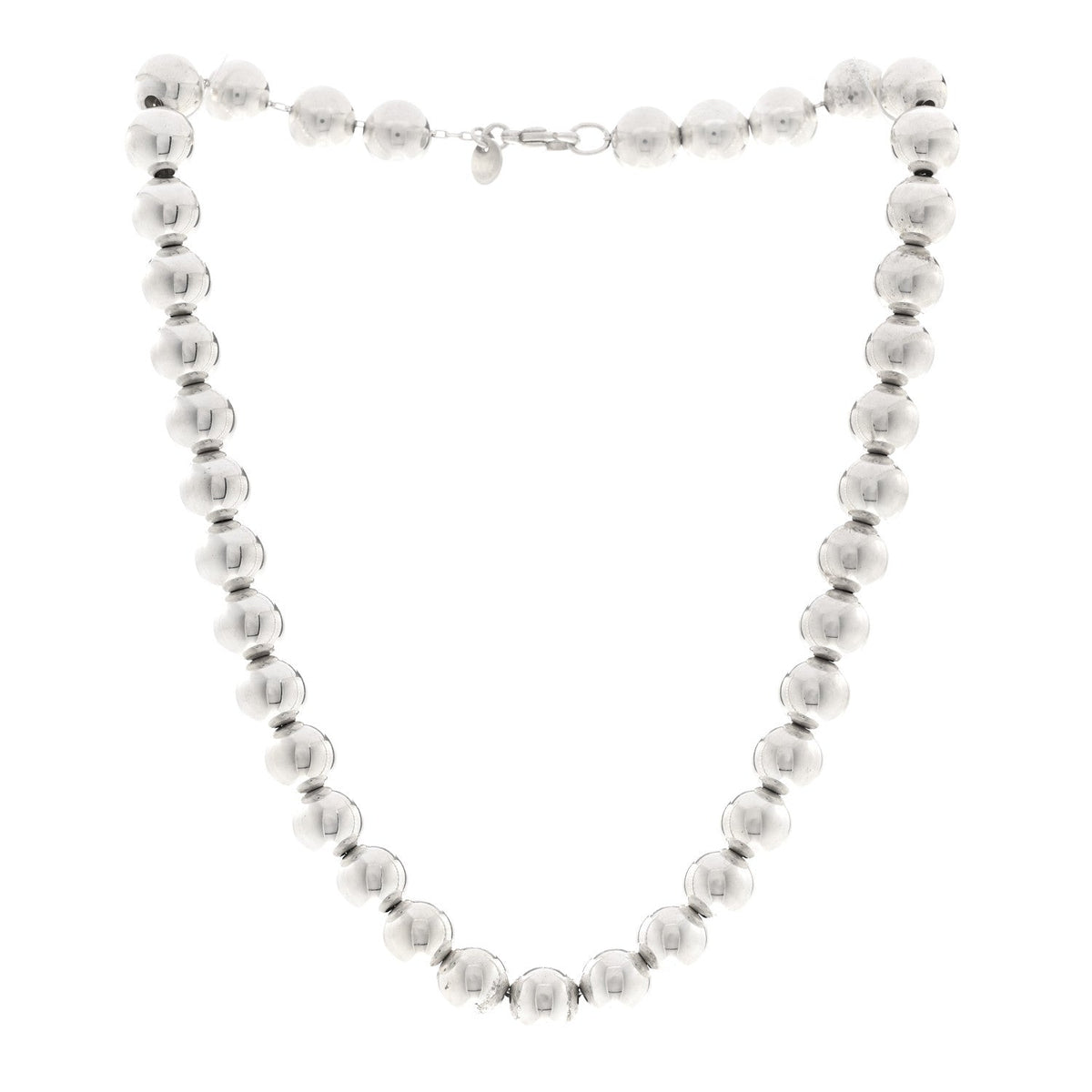 Sterling Silver 10mm Hardwear Ball Necklace