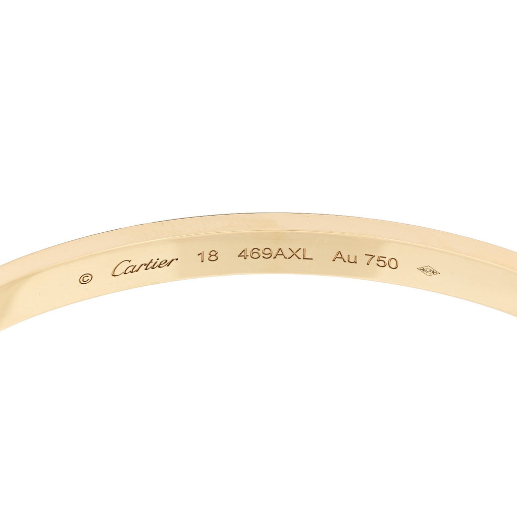 18K Yellow Gold Medium LOVE Bracelet 18