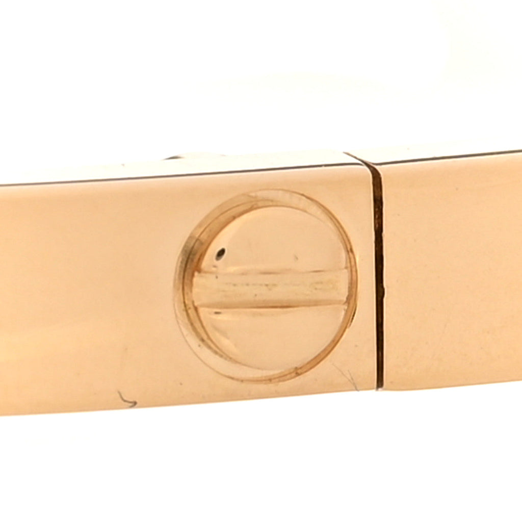 18K Yellow Gold Small LOVE Bracelet 18