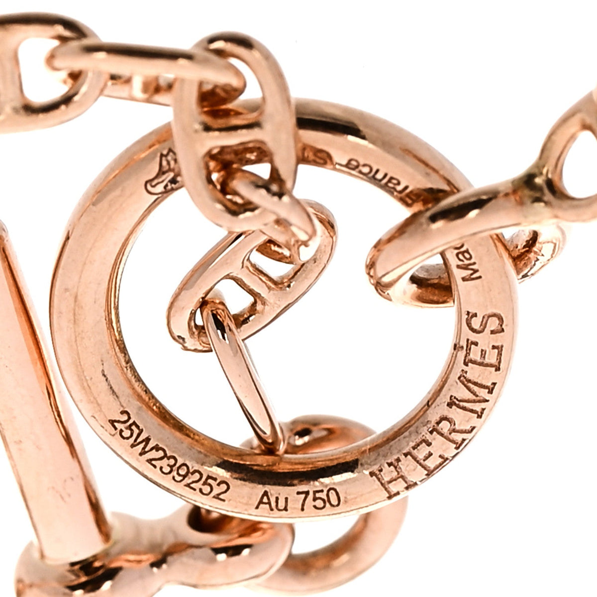18K Rose Gold Diamond Farandole Bracelet ST