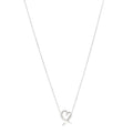 Sterling Silver Paloma Picasso Loving Heart Pendant Necklace