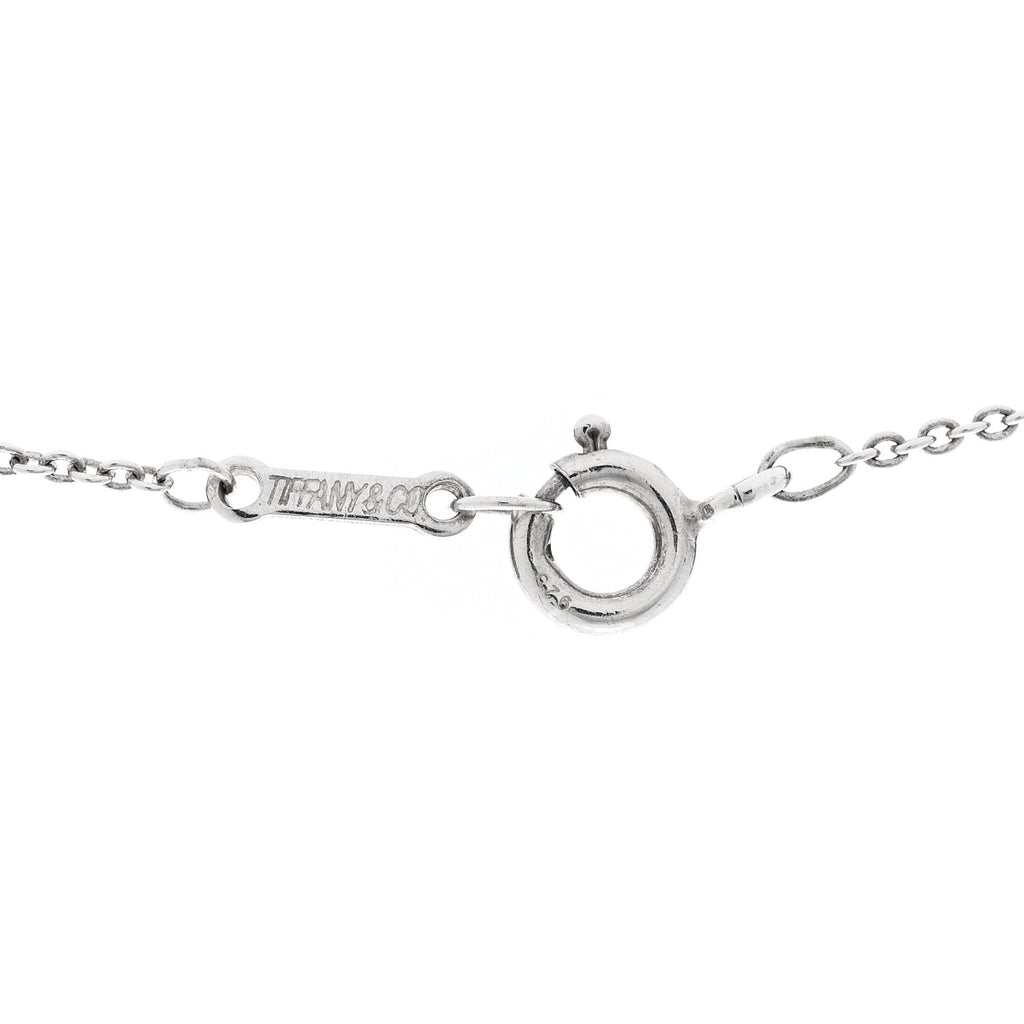 Sterling Silver 11mm Elsa Peretti Bean Pendant Necklace