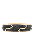 18K Yellow Gold 6mm Forged Carbon Band Ring 53 6.5