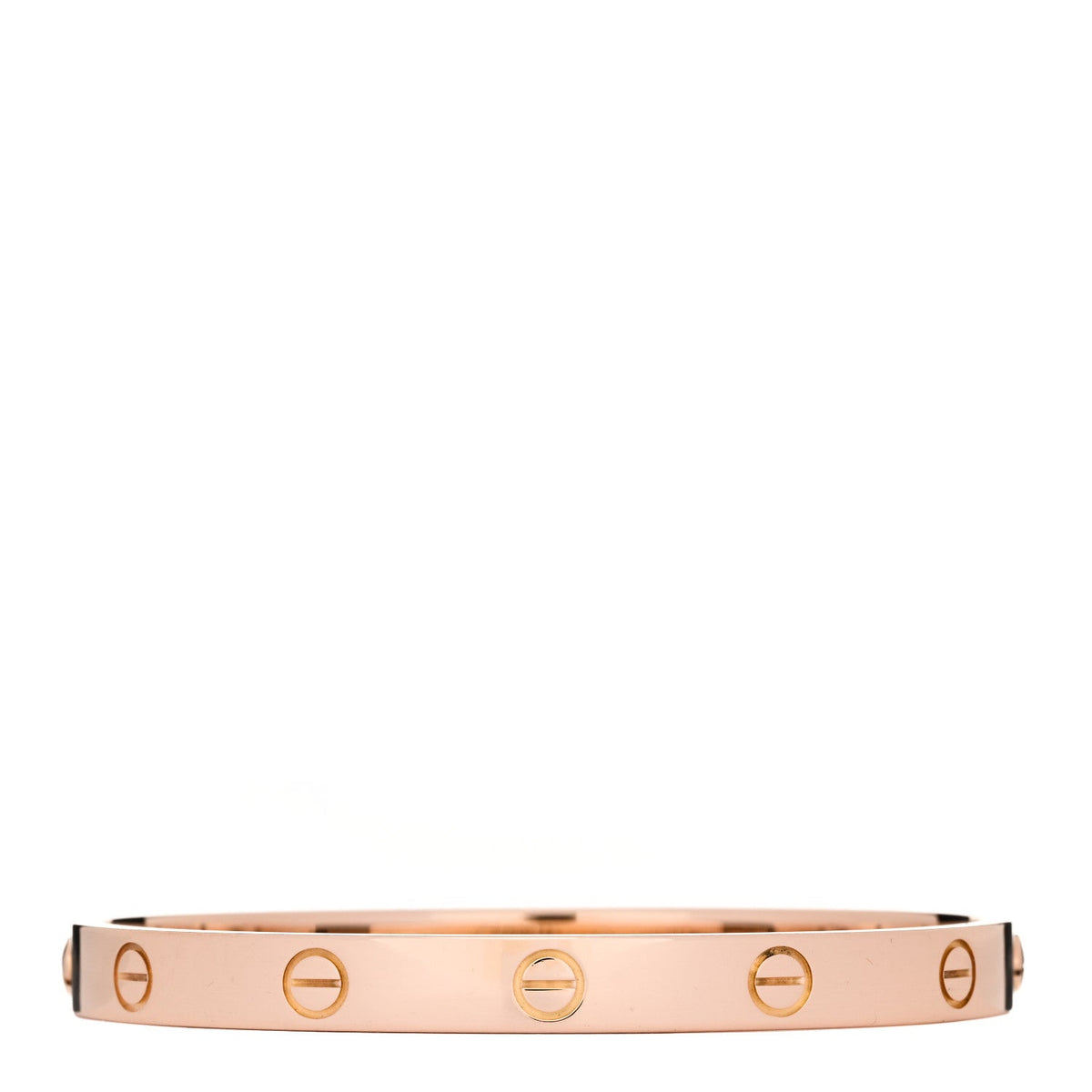 18K Pink Gold LOVE Bracelet 17