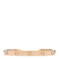 18K Yellow Gold LOVE Cuff Bracelet 19