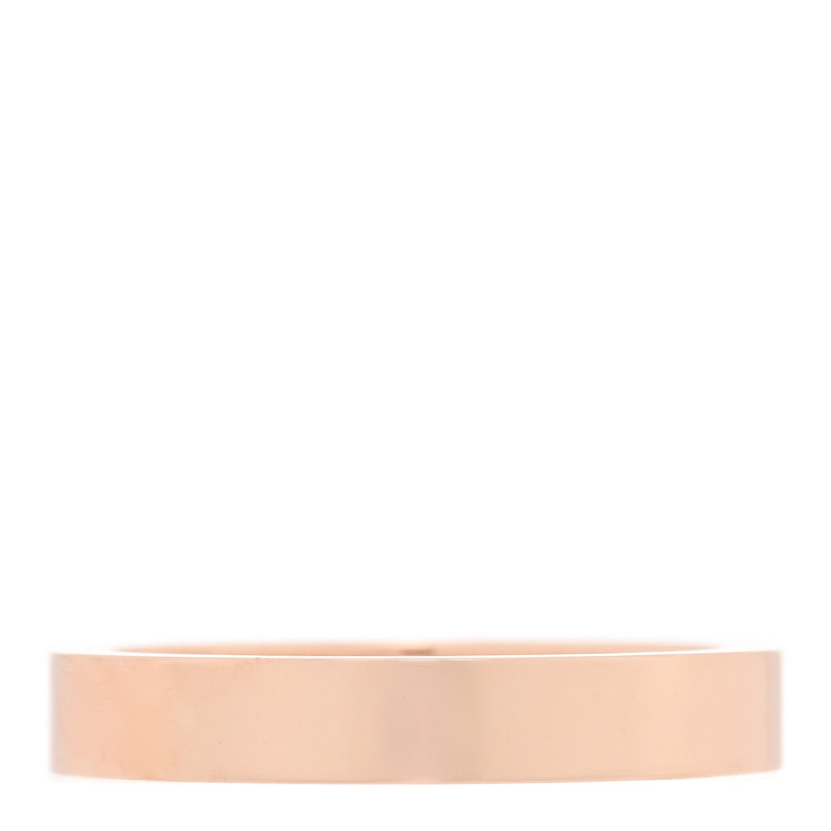 18K Pink Gold Diamond 3mm C De Cartier Wedding Band Ring 46 3.75