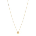 18K Yellow Gold Diamond Mini Frivole Pendant Necklace