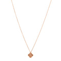 18K Rose Gold Sweet Alhambra Pendant Necklace