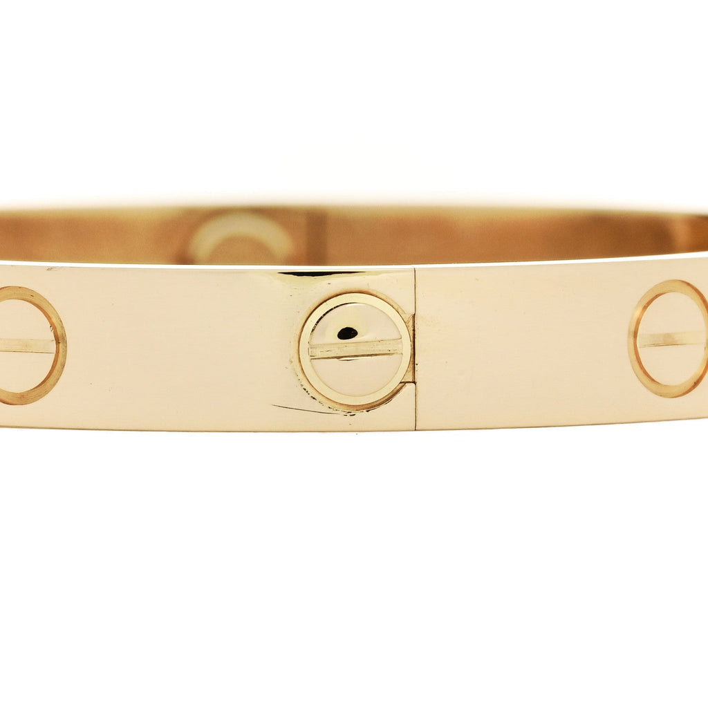 18K Yellow Gold LOVE Bracelet 15
