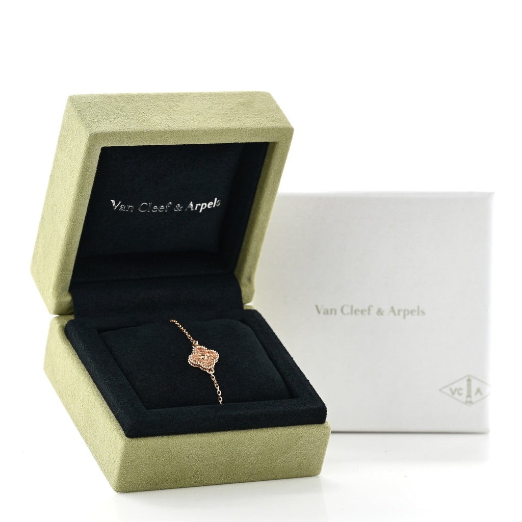 18K Rose Gold Sweet Alhambra Bracelet