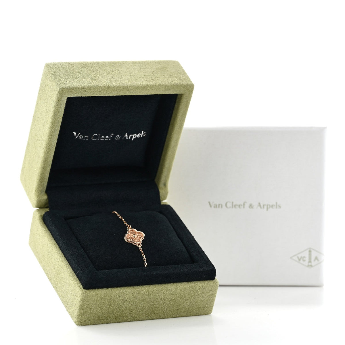 18K Rose Gold Sweet Alhambra Bracelet