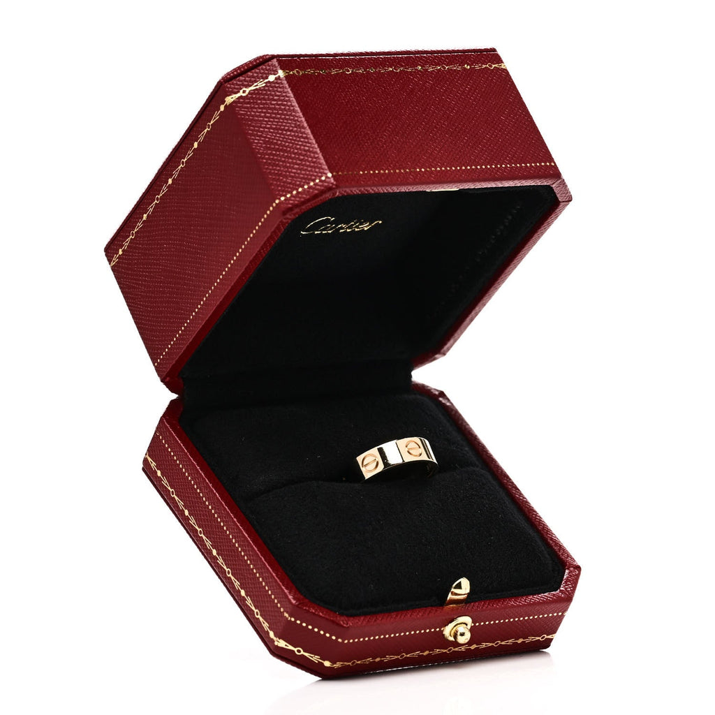 18K Yellow Gold 5.5mm LOVE Ring 54 7