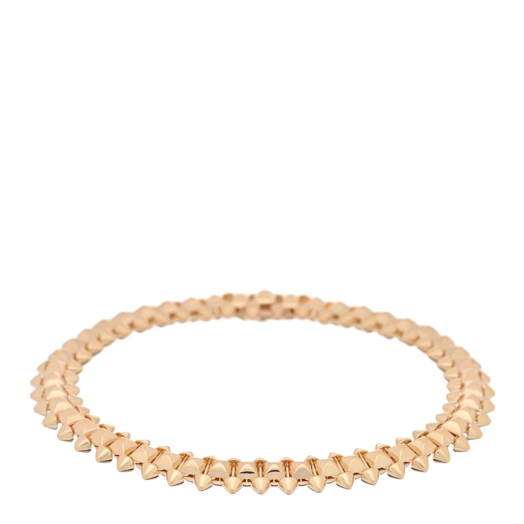 18K Yellow Gold Medium Clash De Cartier Flexible Bracelet 17