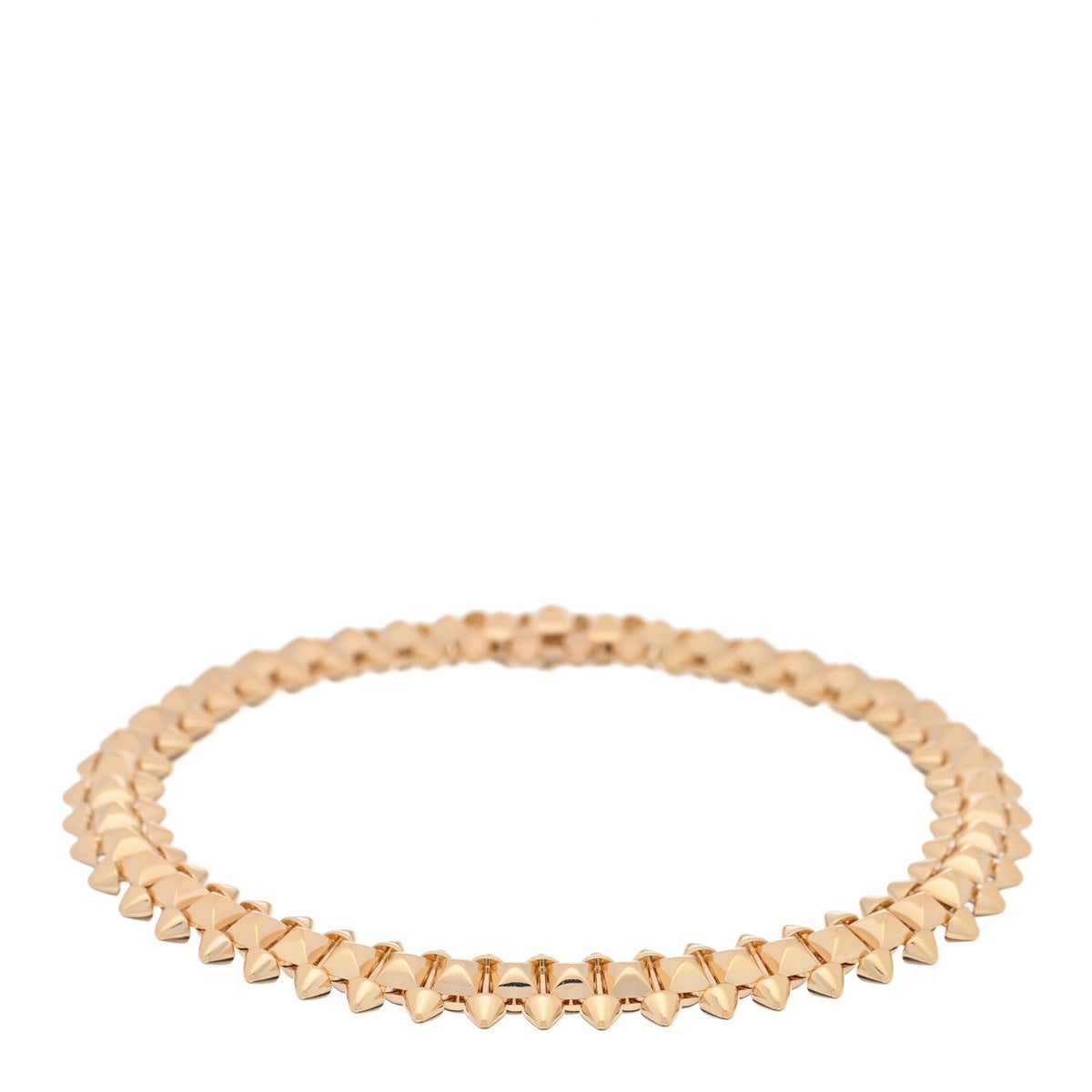 18K Yellow Gold Medium Clash De Cartier Flexible Bracelet 17