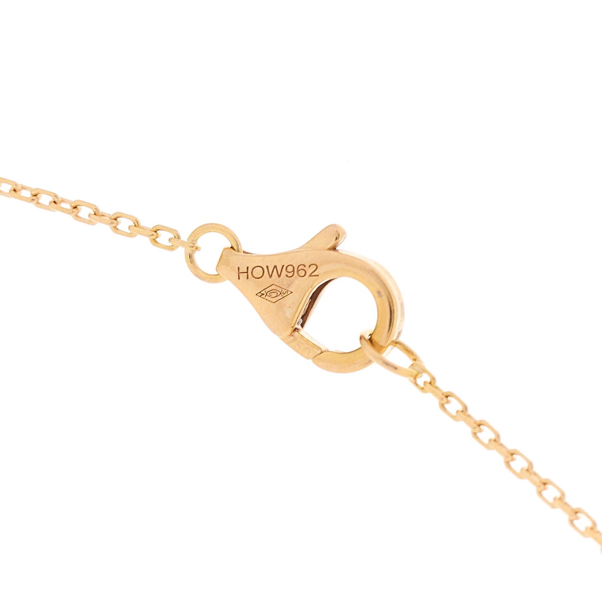 18K Pink Gold Diamond Black Onyx XS Amulette de Cartier Pendant Necklace