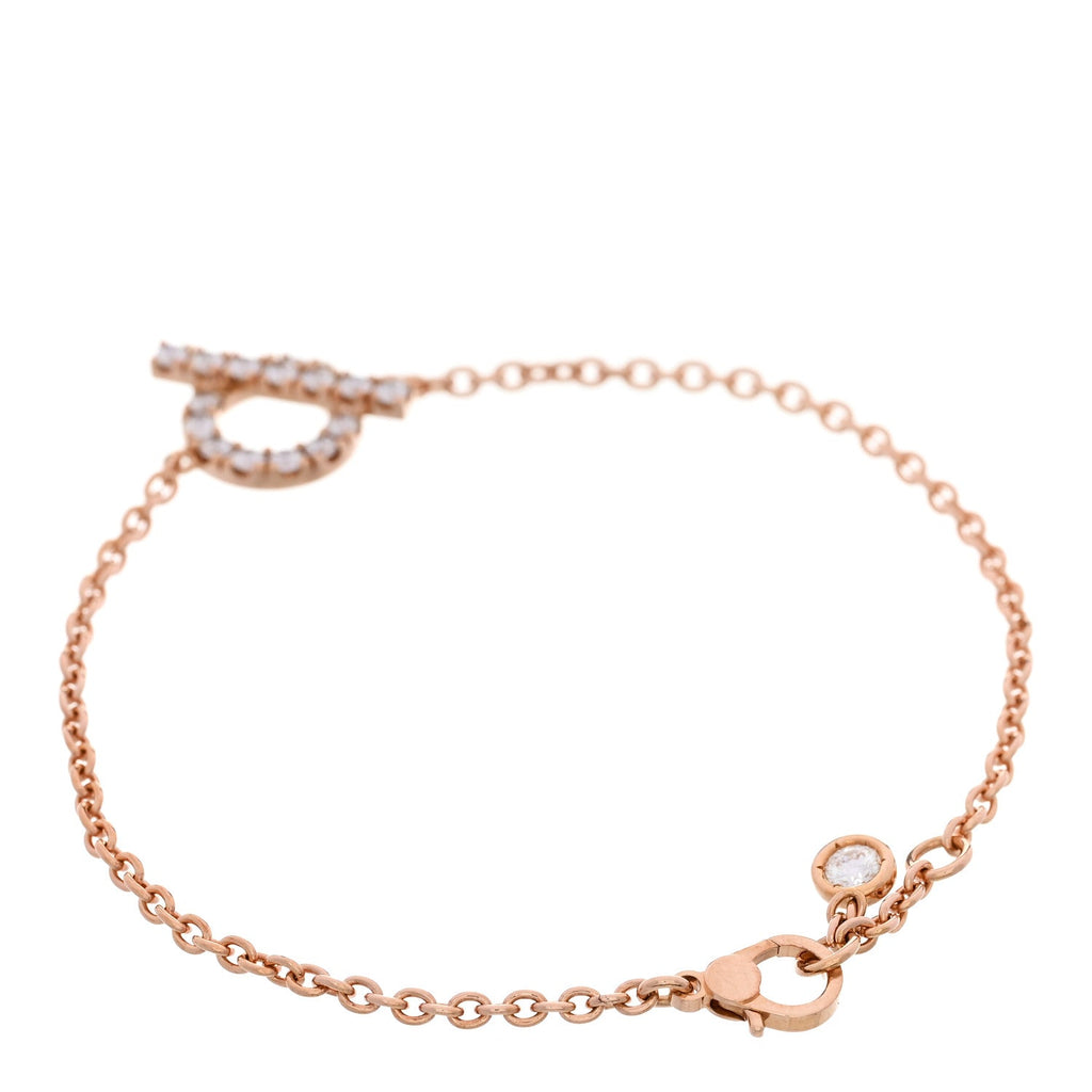 18K Rose Gold Diamond Finesse Bracelet SH
