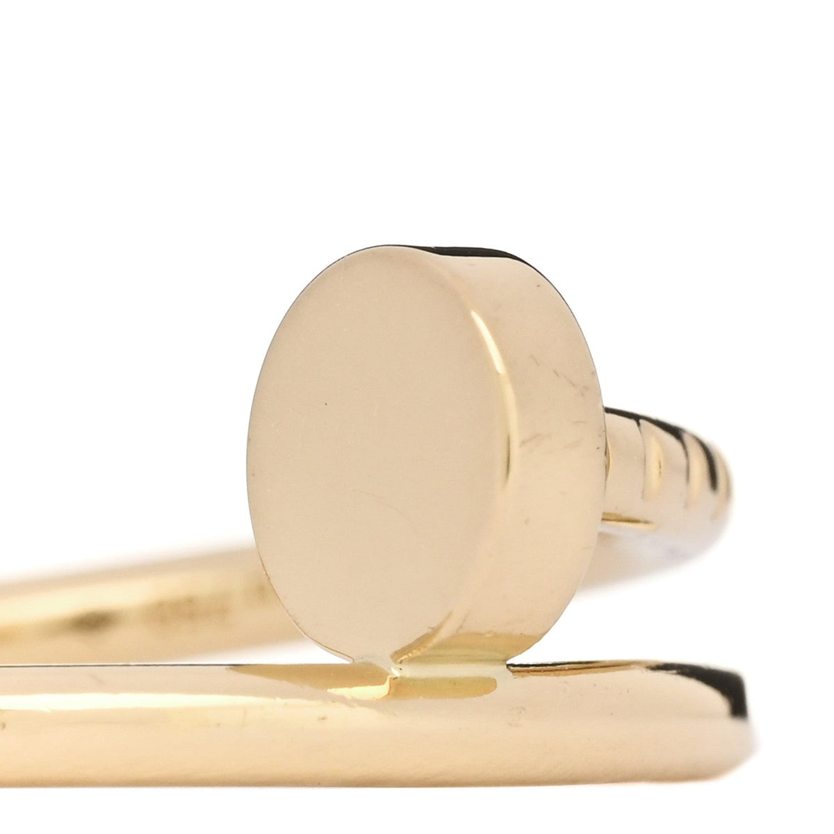 18K Yellow Gold Small Juste Un Clou Ring 46 3.75