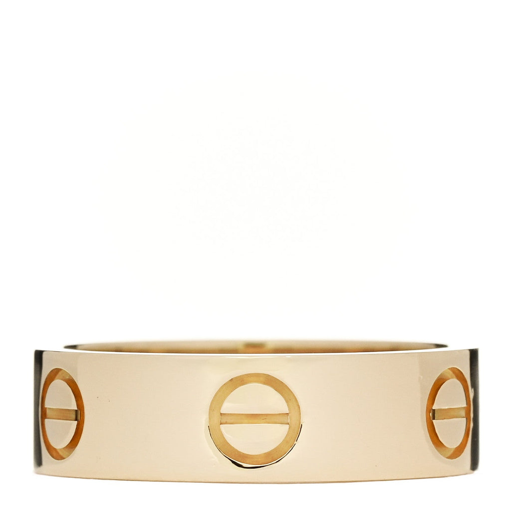 18K Yellow Gold 5.5mm LOVE Ring 53 6.5