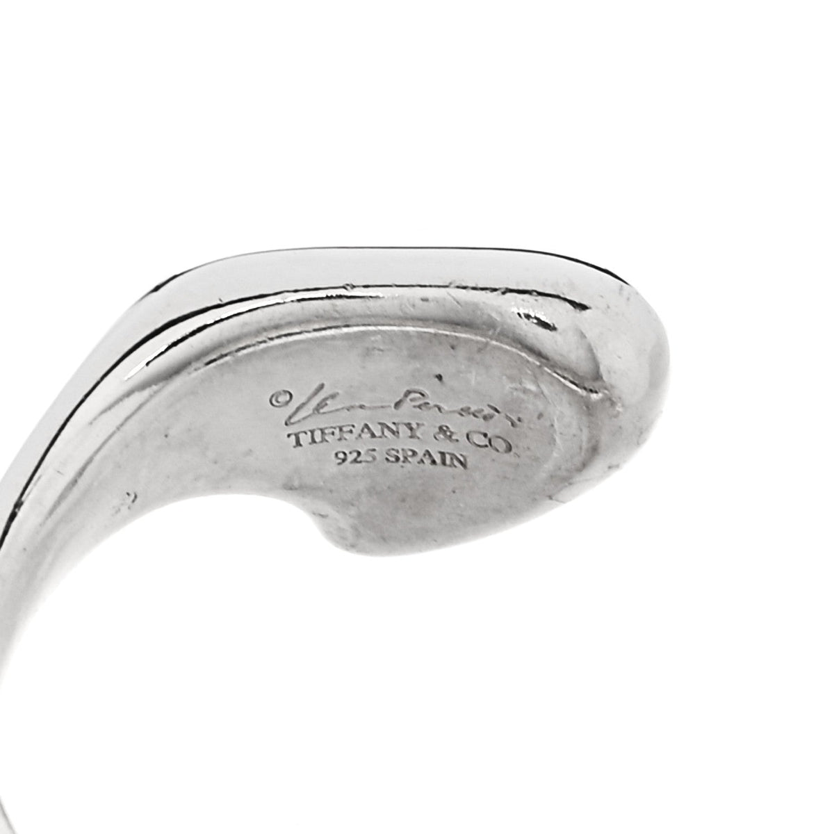Sterling Silver Elsa Peretti Full Heart Ring 58 8.5