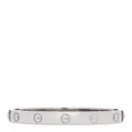 18K White Gold LOVE Bracelet 16