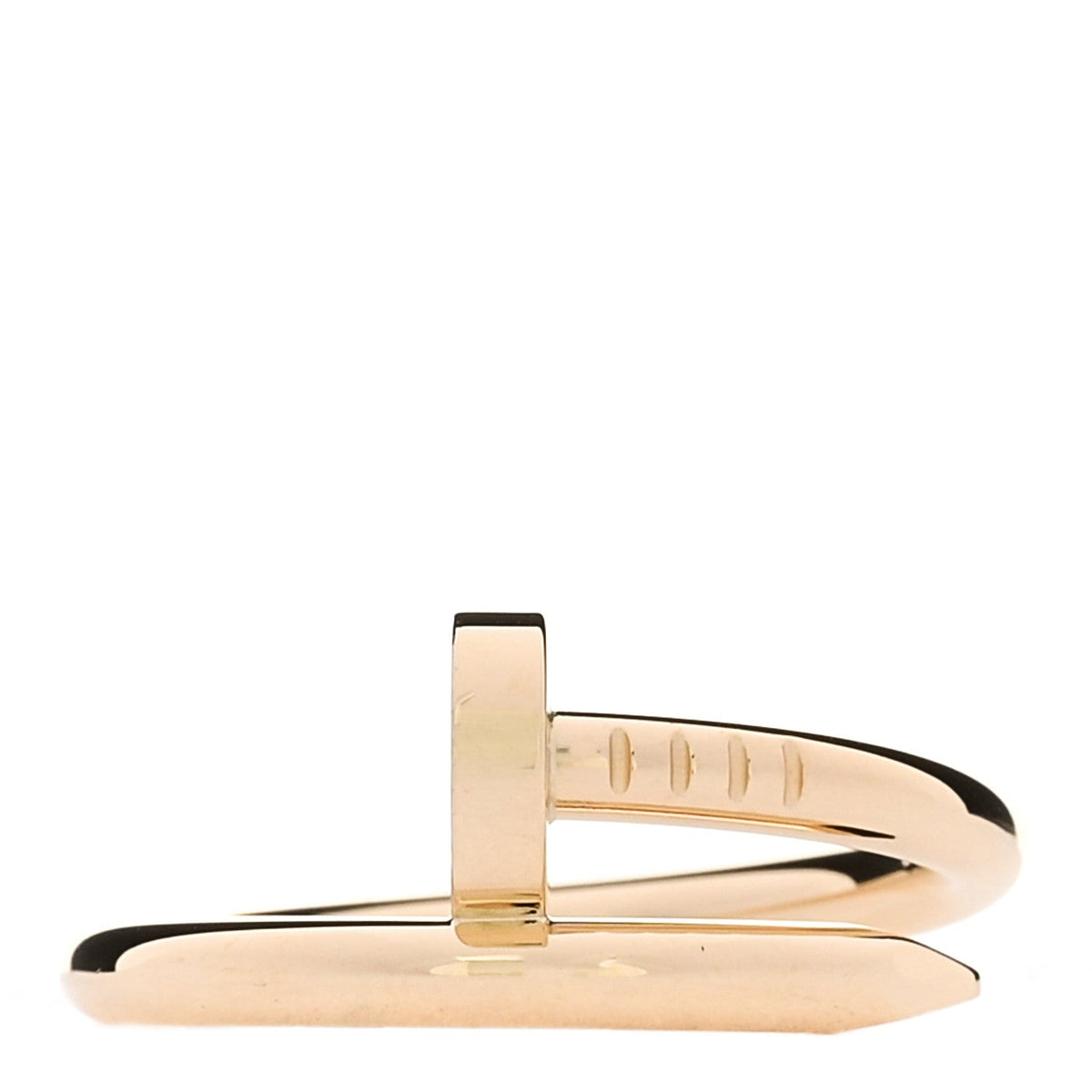 18K Yellow Gold Juste Un Clou Ring 56 7.5