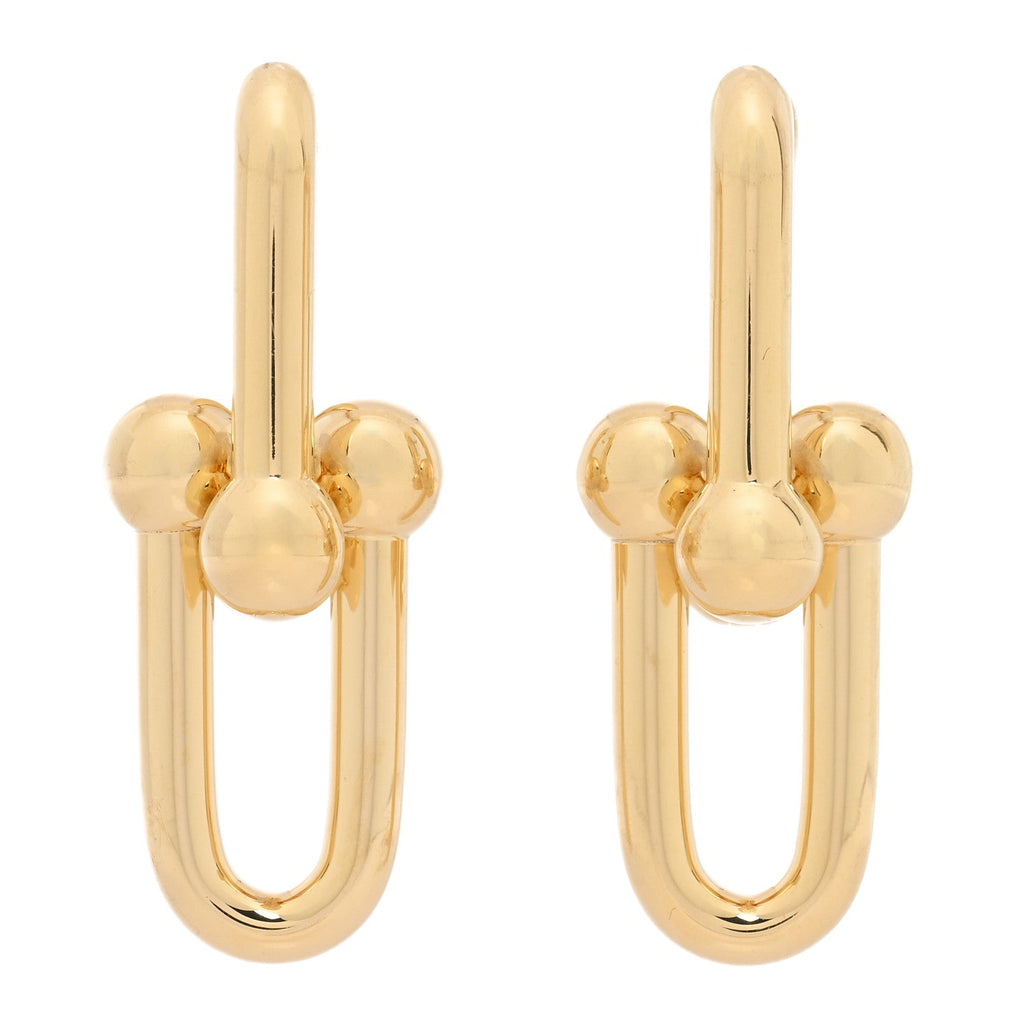 18K Yellow Gold Large HardWear Link Earrings