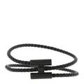Swift Double Wrap Cord Tournis Tresse Bracelet T6 So Black